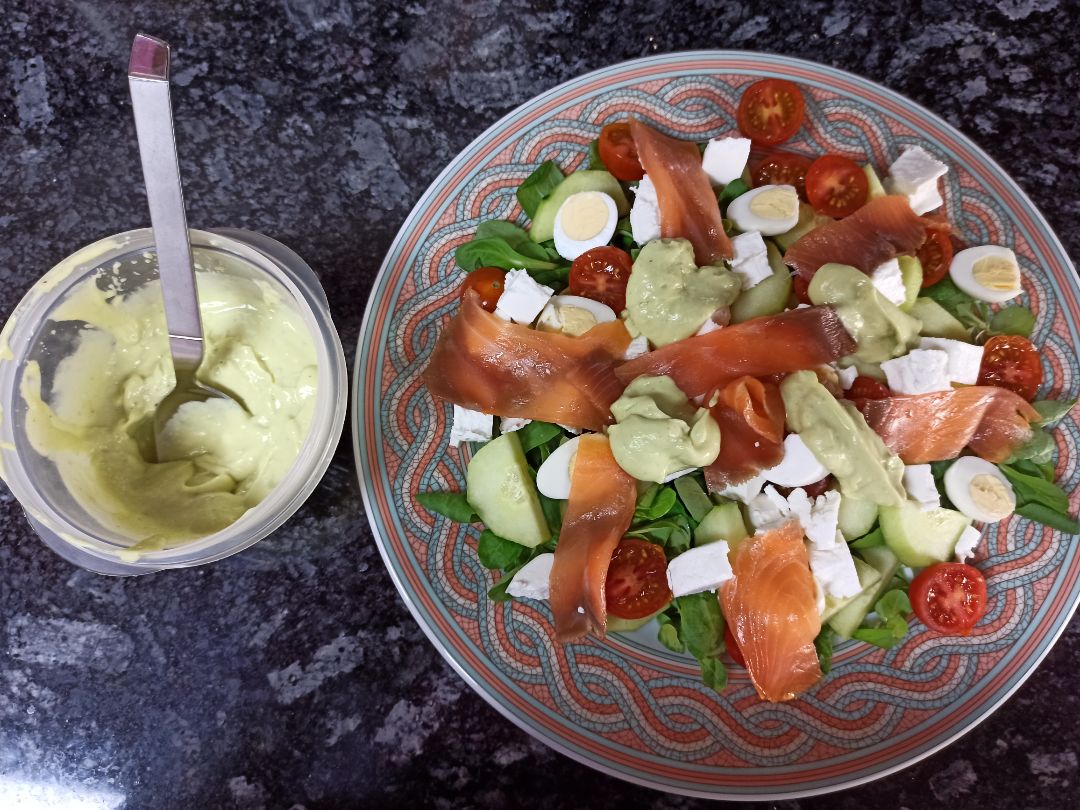 Salsa de aguacate suave Salsa de aguacate suave