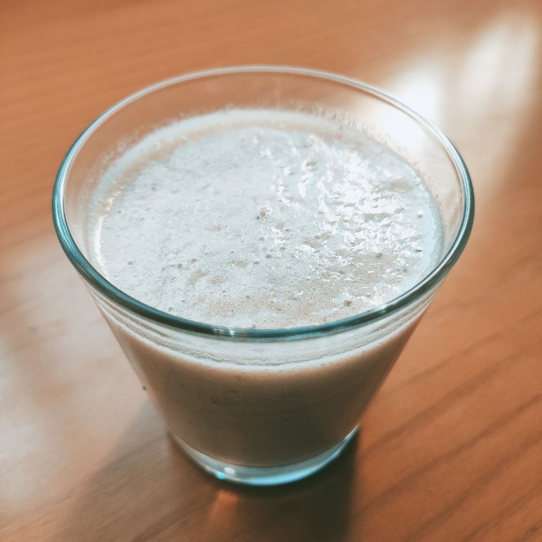 Batido de fresa y plátano 🍓🍌