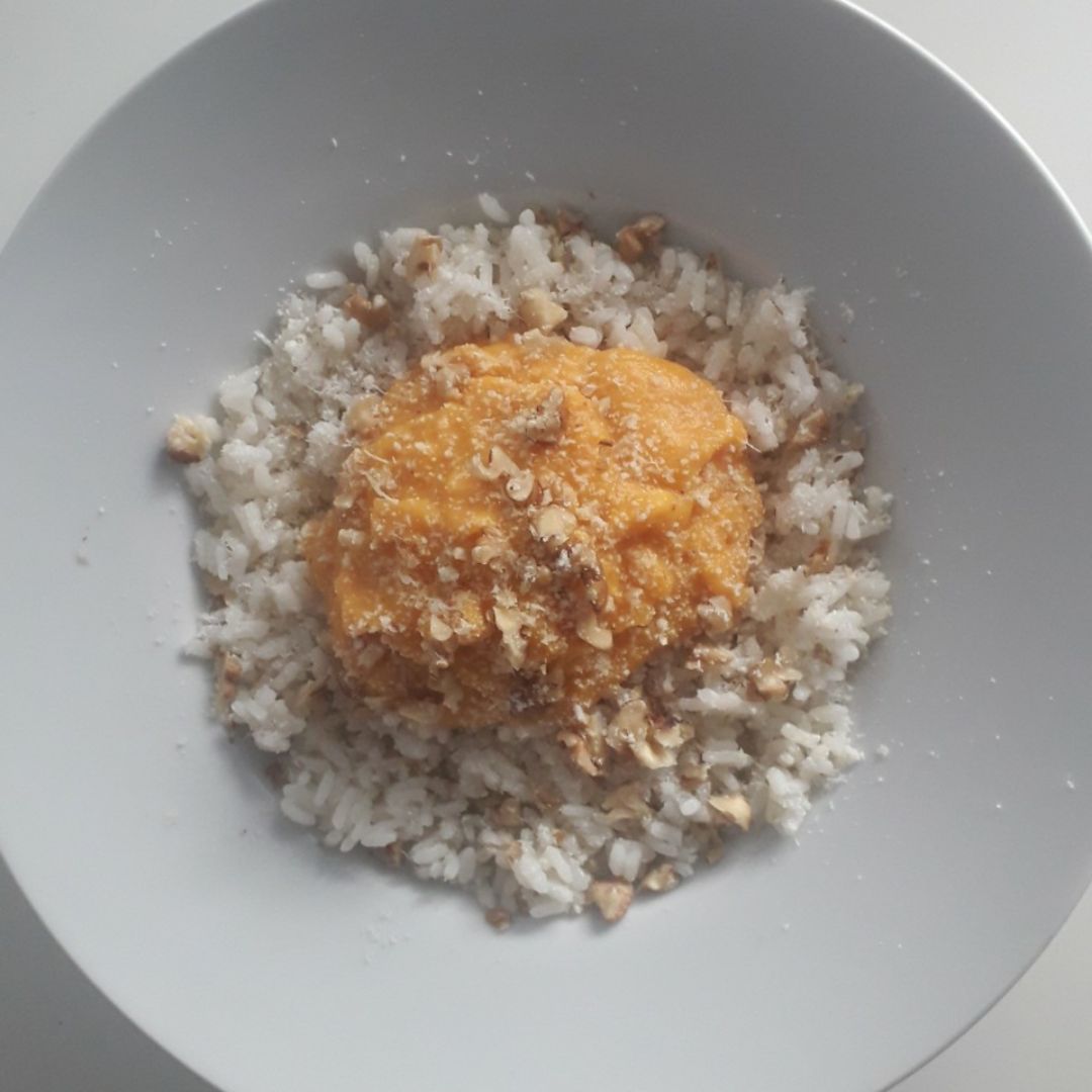 Arroz con bechamel otoñal 🍂 Arroz con bechamel otoñal 🍂