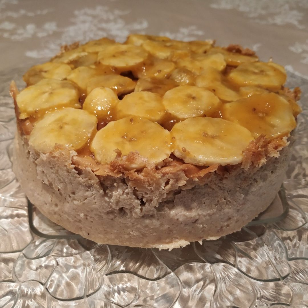 Cheesecake de plátano Cheesecake de plátano