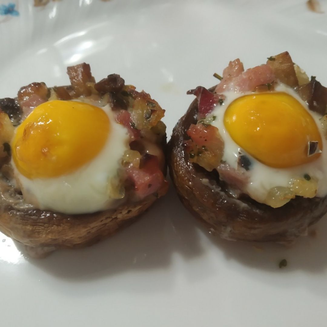 Champiñones rellenos