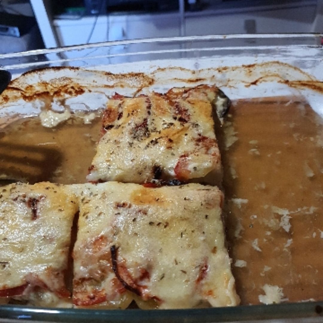 Gratín verduras y pollo Gratín verduras y pollo
