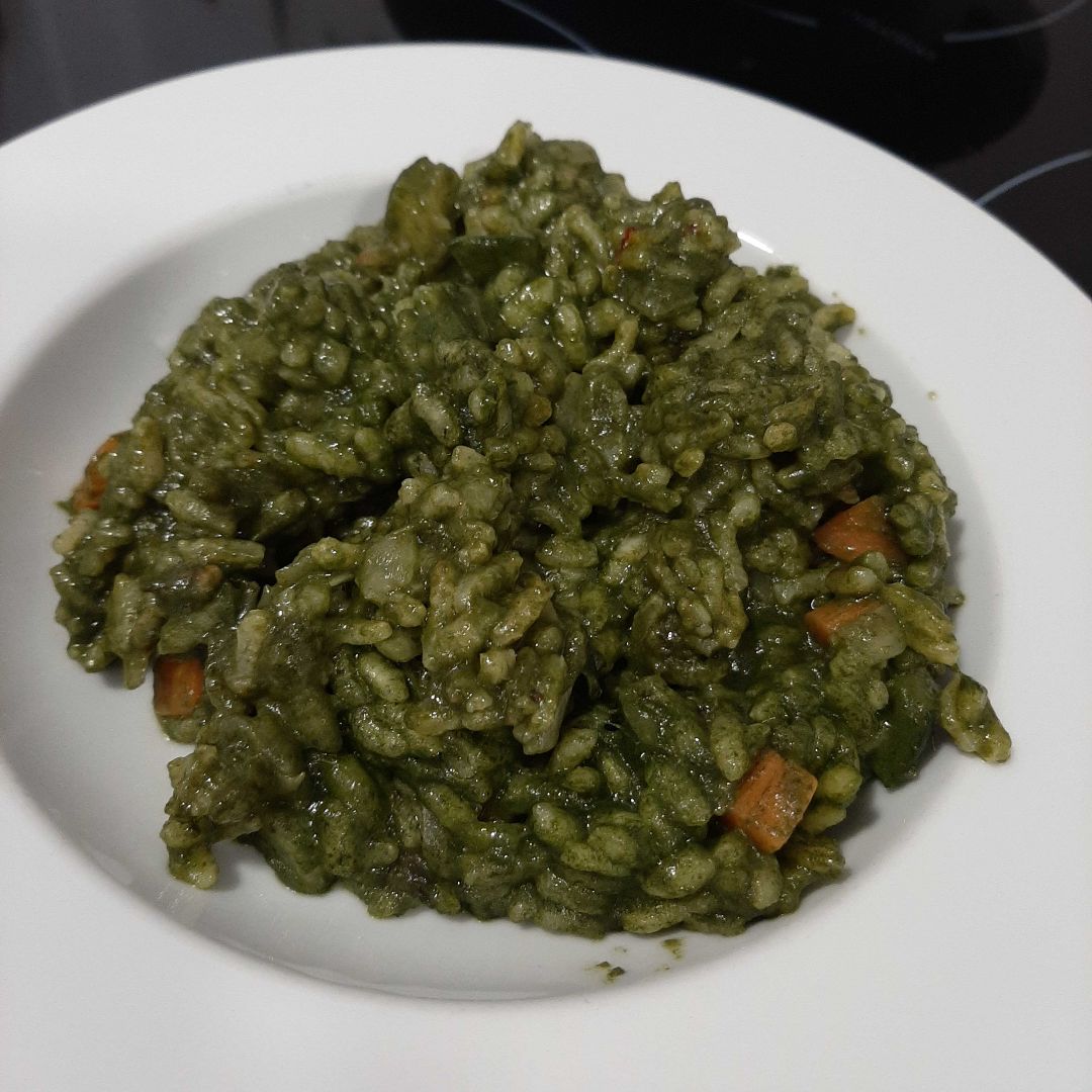 Arroz con espinacas Arroz con espinacas