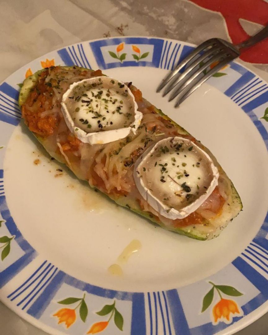 calabacín relleno 