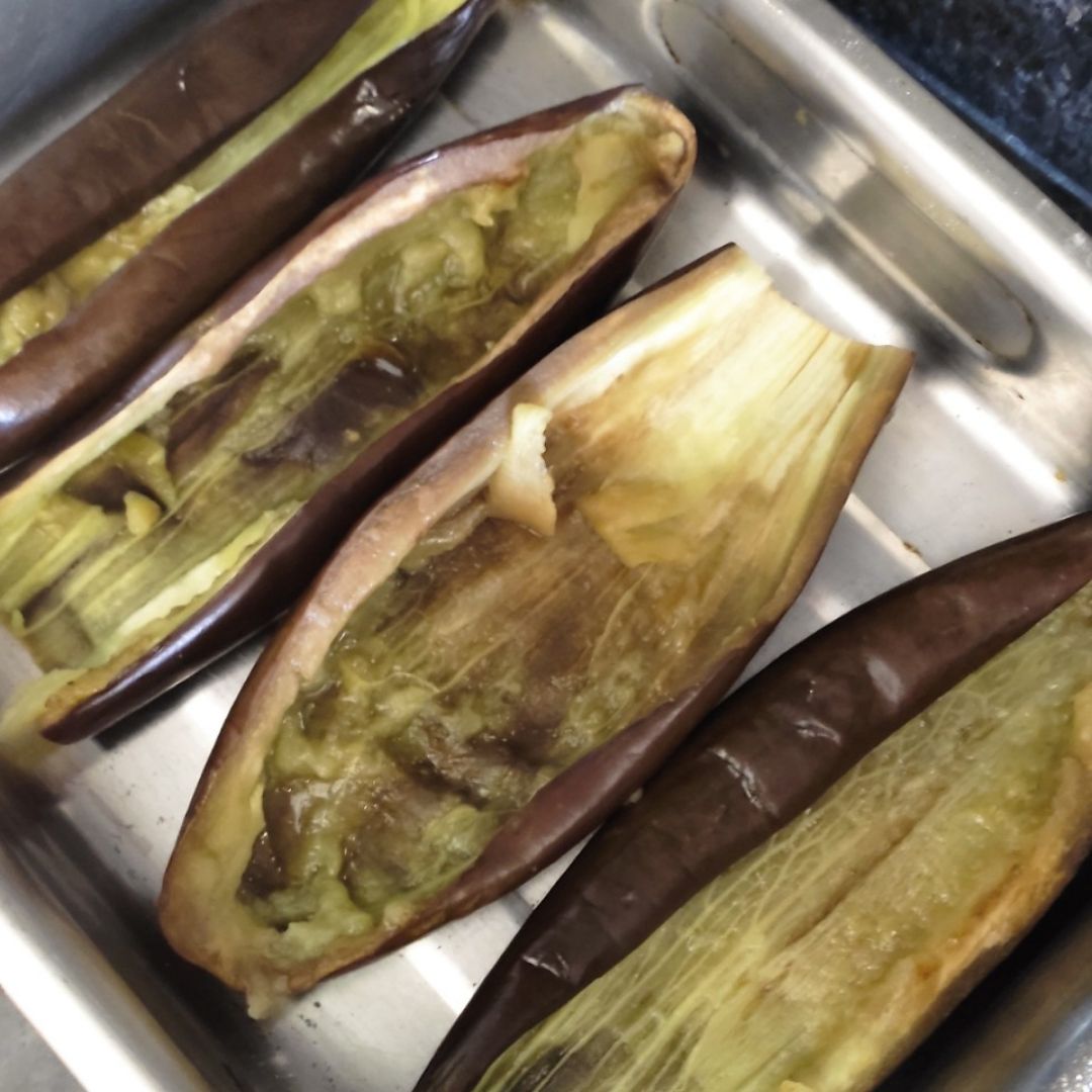 Berenjenas rellenas de atún Paso 0 Berenjenas rellenas de atún Paso 0