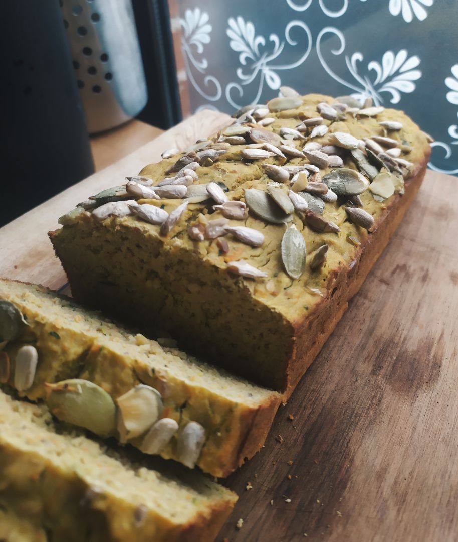 Pan de zanahoria y calabacín 🥕🥒 Pan de zanahoria y calabacín 🥕🥒