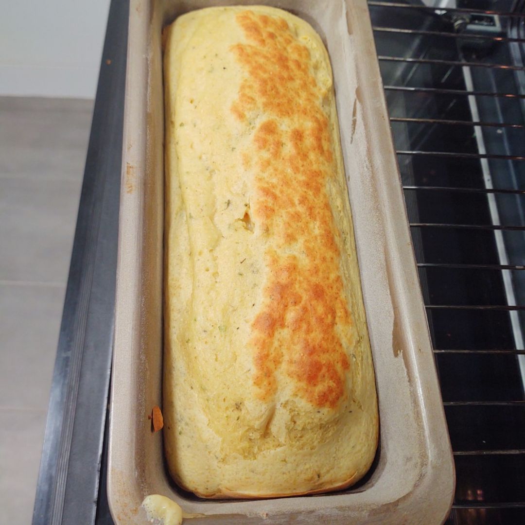 Pan de harina de garbanzos y avena Paso 2