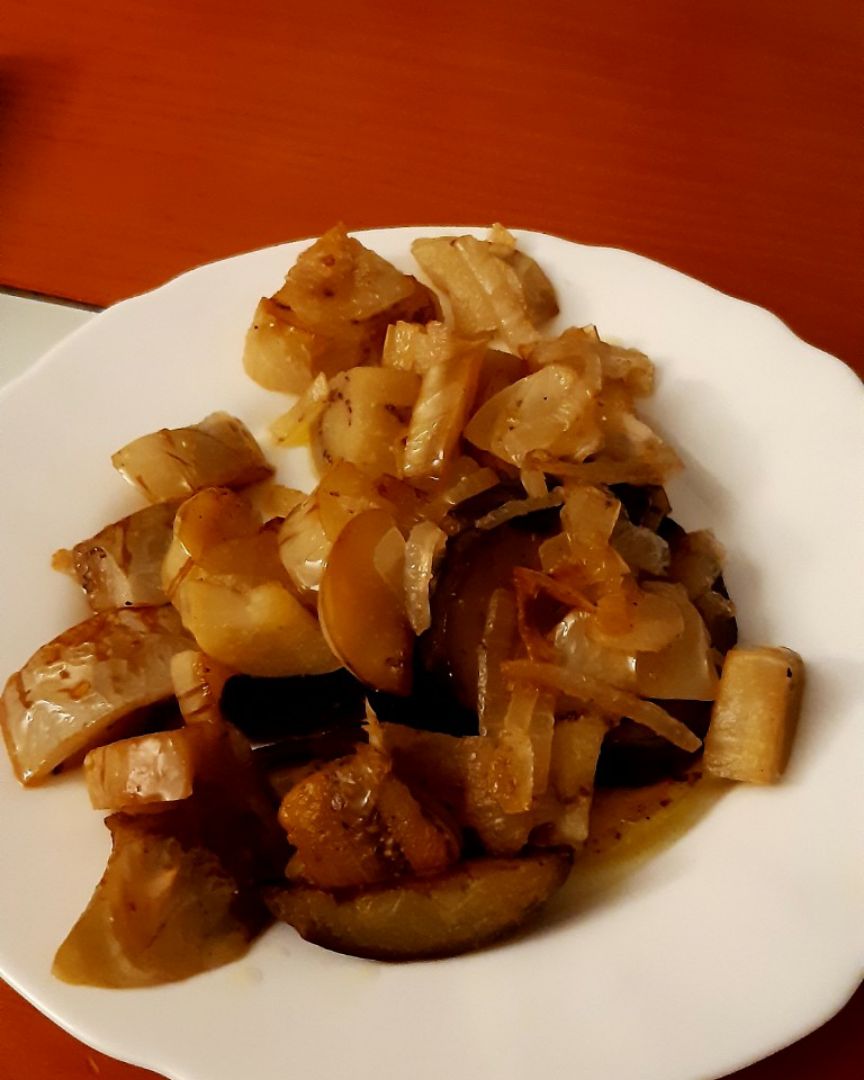 Berenjena al vino blanco Berenjena al vino blanco