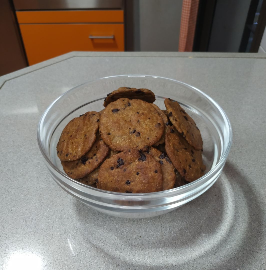 Galletas de naranja y chocolate Galletas de naranja y chocolate