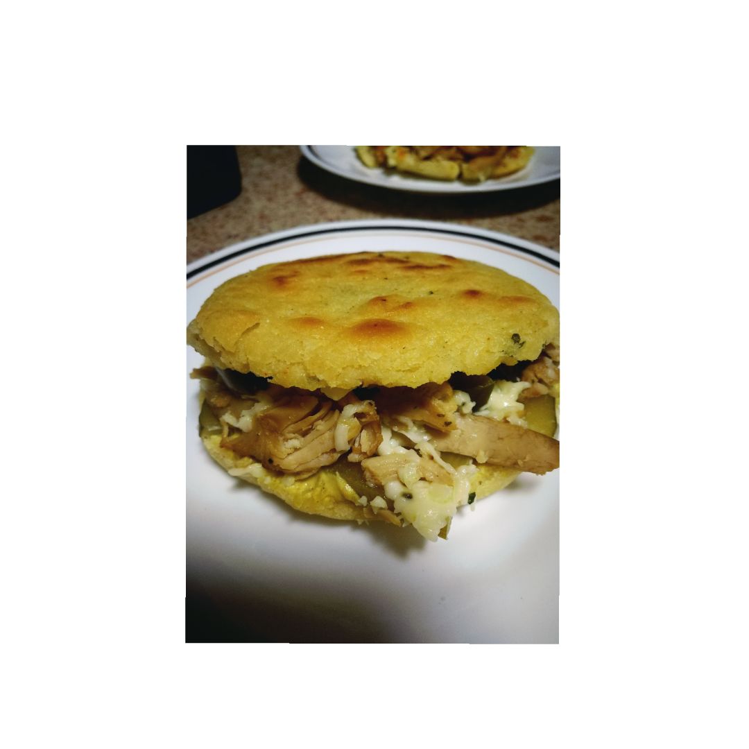 Arepas rellenas "al estilo cubano" Arepas rellenas "al estilo cubano"