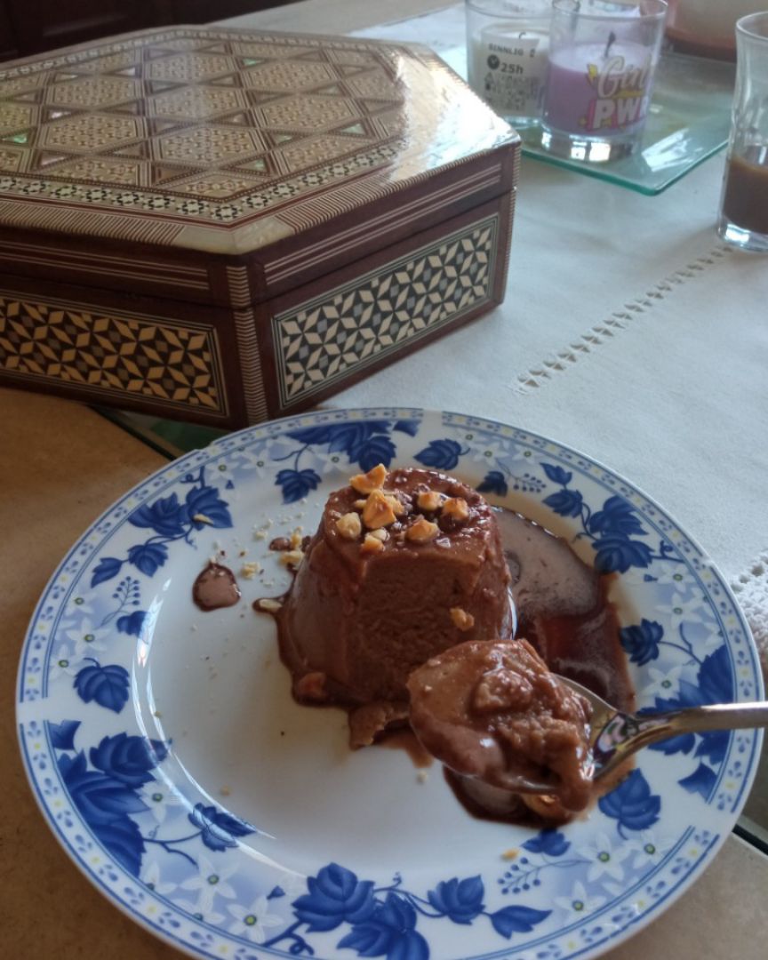 Flan proteico de café Flan proteico de café