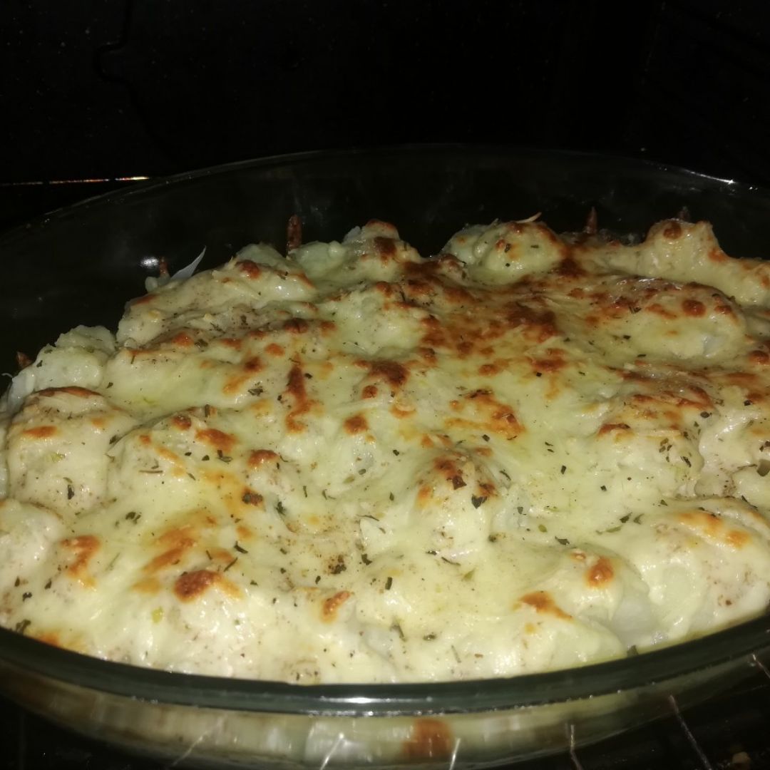 Coliflor gratinada Coliflor gratinada