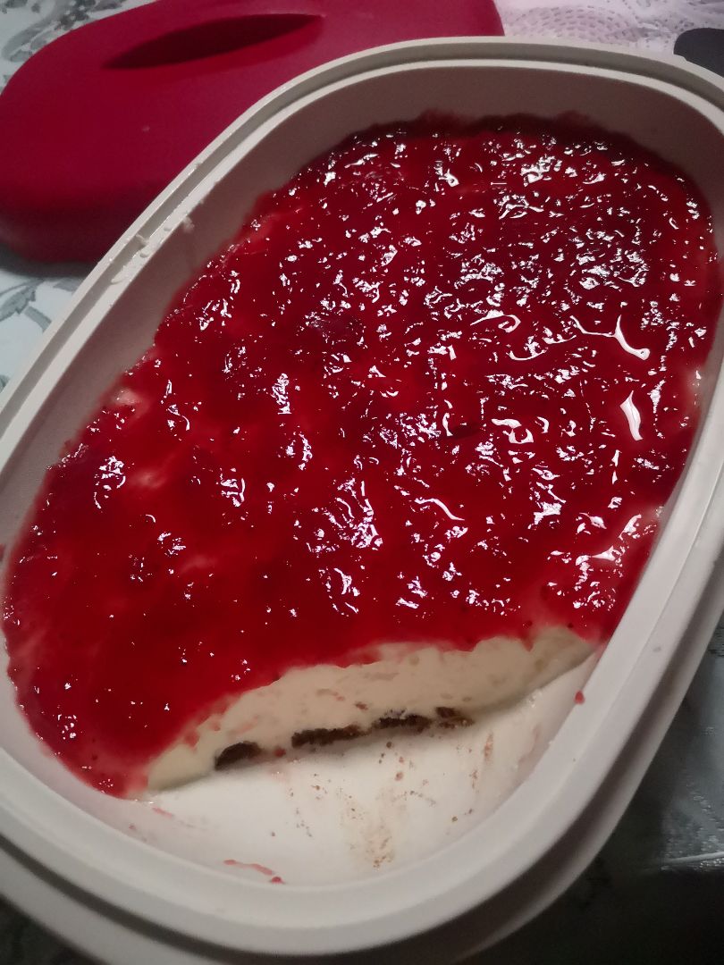 TARTA DE QUESO sin horno y sin azúcar TARTA DE QUESO sin horno y sin azúcar