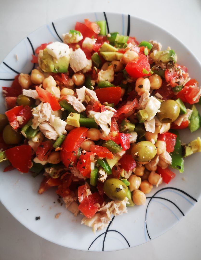 Ensalada de garbanzos
