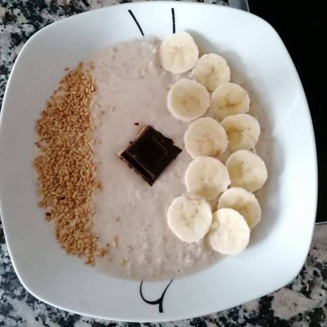 Gachas de avena 