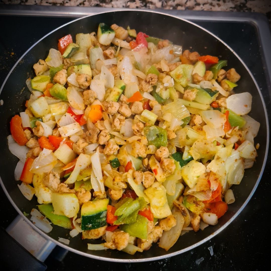 Fajitas express veganas Fajitas express veganas