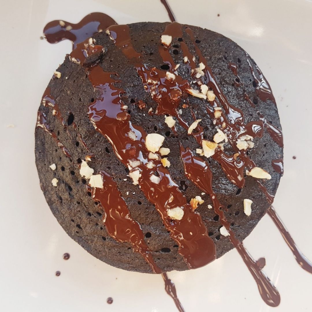 🌸BROWNIE DE CHOCOLATE Y AVELLANAS en microondas 🌸BROWNIE DE CHOCOLATE Y AVELLANAS en microondas