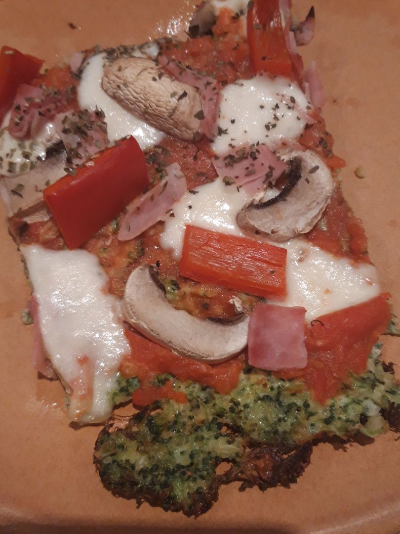 Pizza masa brocoli