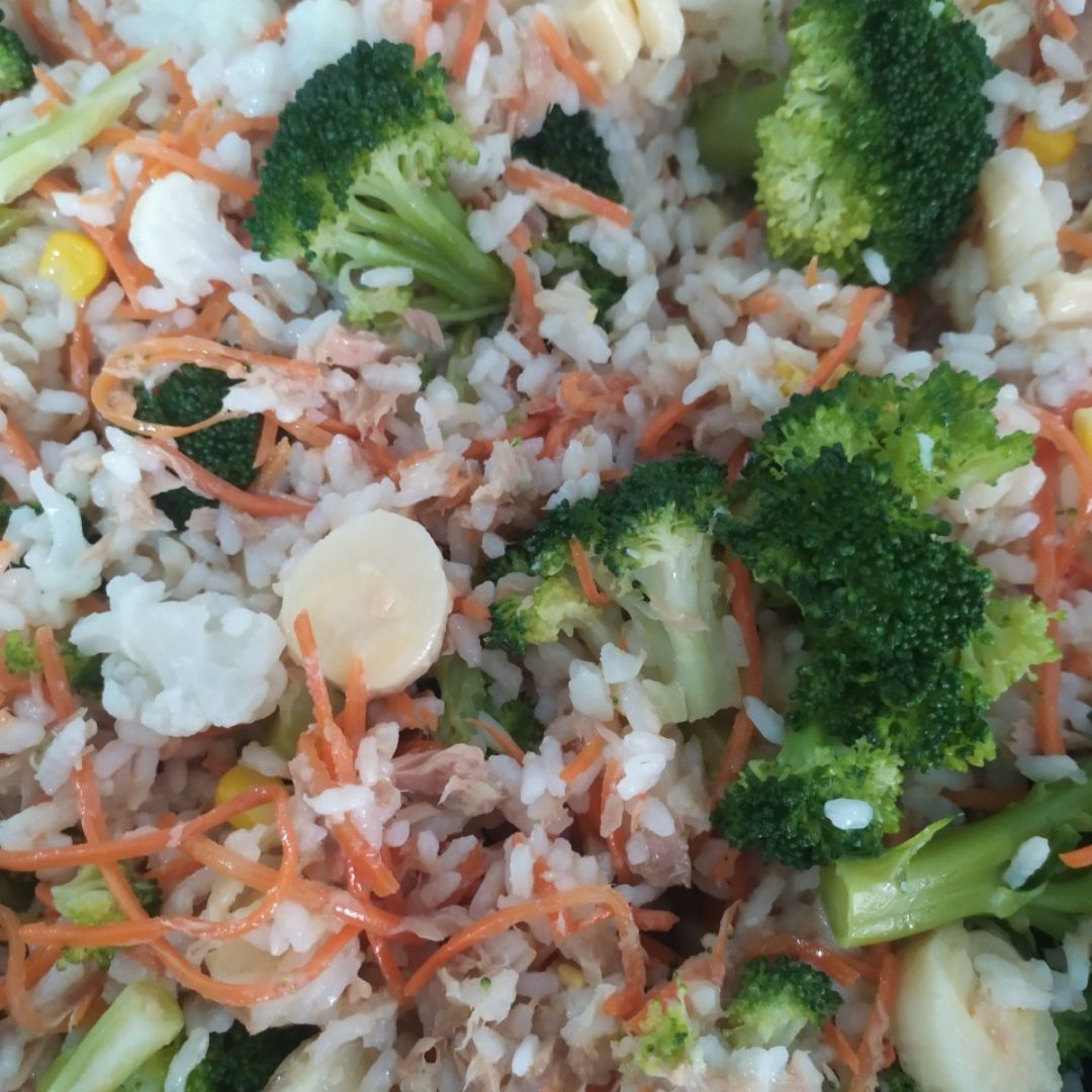 Ensalada de arroz 🥦🥒🥕🌽
