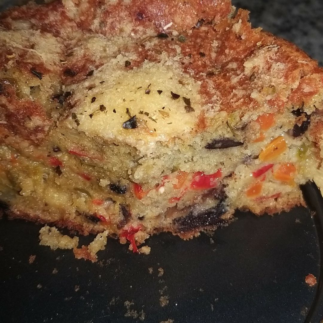 Mini bizcocho con verduras y quesos Paso 2 Mini bizcocho con verduras y quesos Paso 2