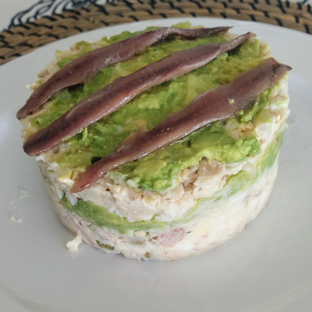 Ensaladilla de aguacate Ensaladilla de aguacate