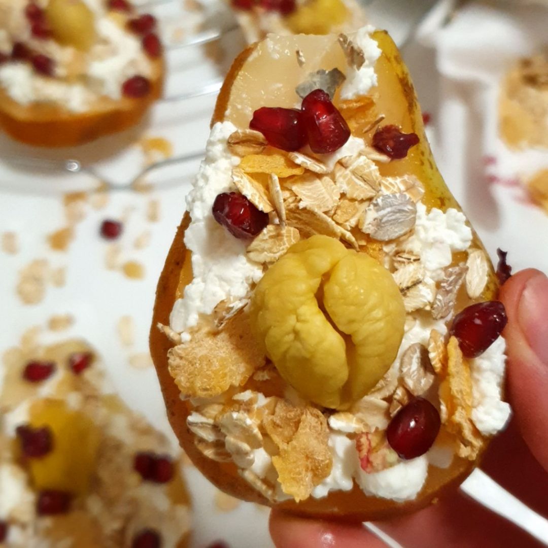 snack de pera snack de pera