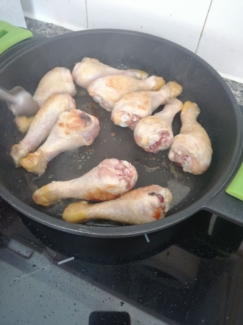 Muslitos de pollo en salsa de zanahoria Paso 0