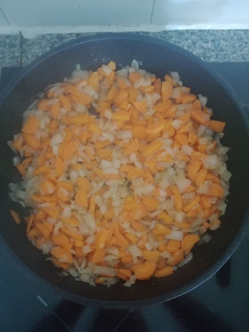 Muslitos de pollo en salsa de zanahoria Paso 2