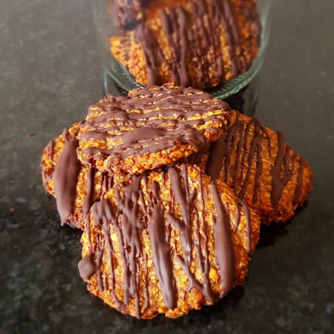 Galletas de avena y plátano