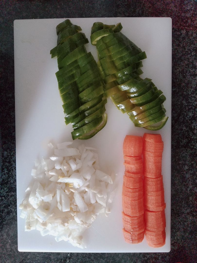 Curry de garbanzos y verdura Paso 0 Curry de garbanzos y verdura Paso 0