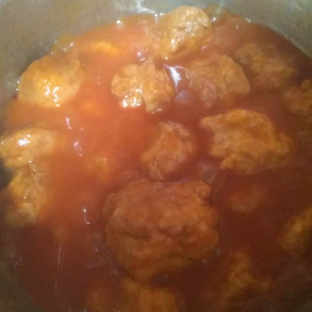 Albóndigas en salsa de tomate Albóndigas en salsa de tomate