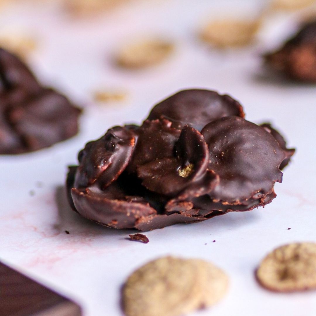 CHOCOLATE ROCKS rocas de chocolate Paso 3 CHOCOLATE ROCKS rocas de chocolate Paso 3