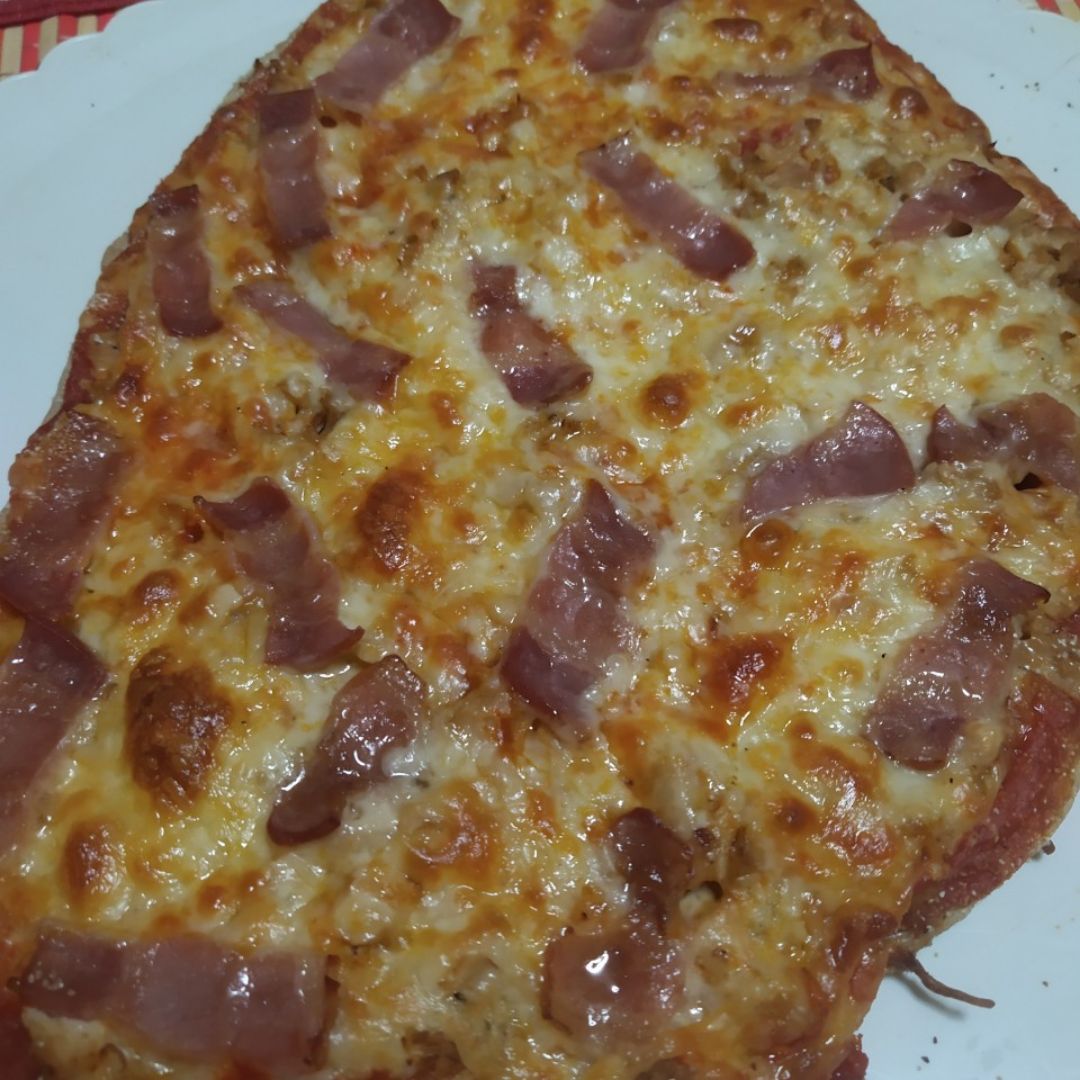 Pizza 🍕 de harina 100% integral Pizza 🍕 de harina 100% integral