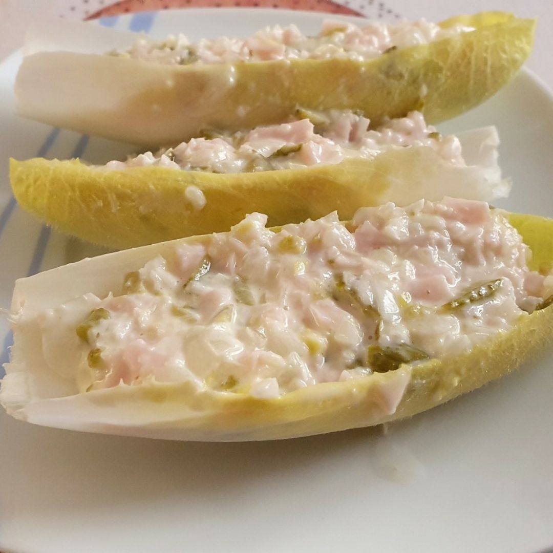 Endivias rellenas Endivias rellenas