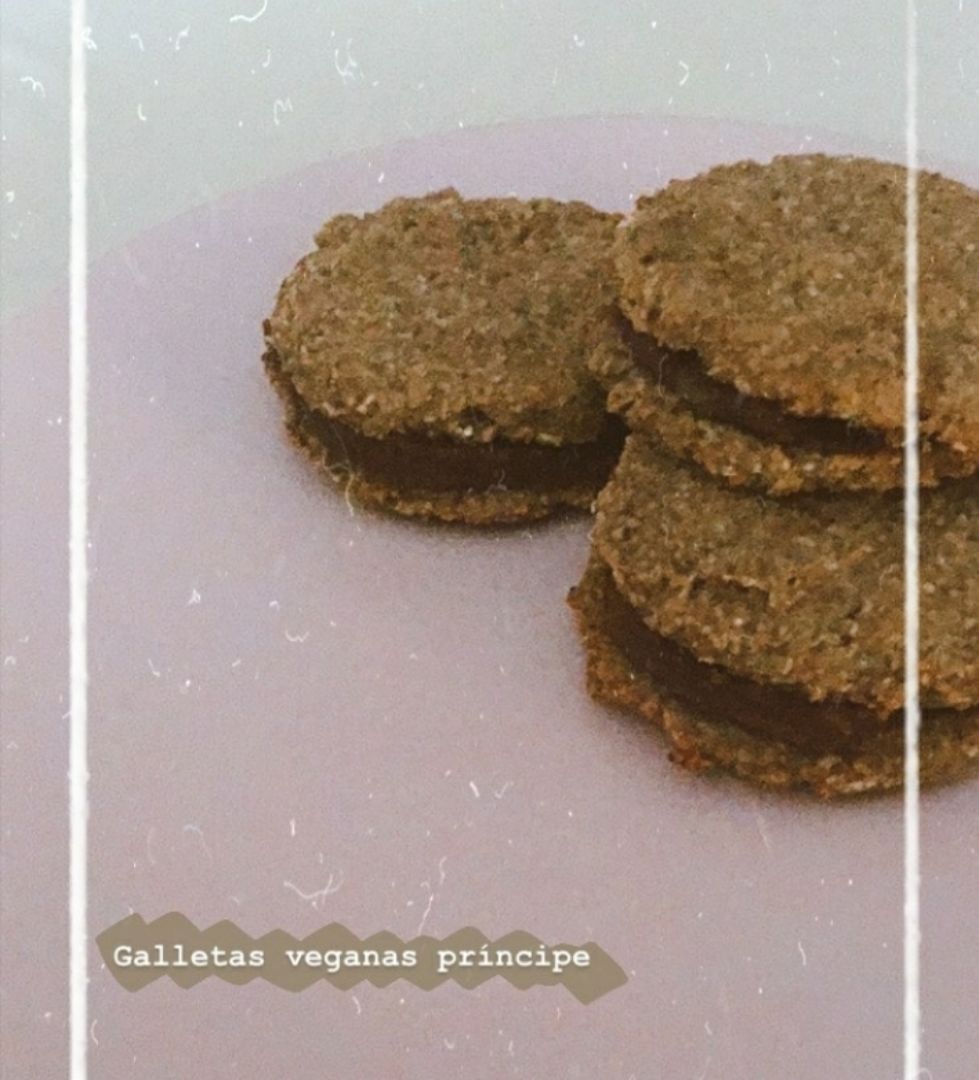 Galletas veganas príncipe 👑 Galletas veganas príncipe 👑