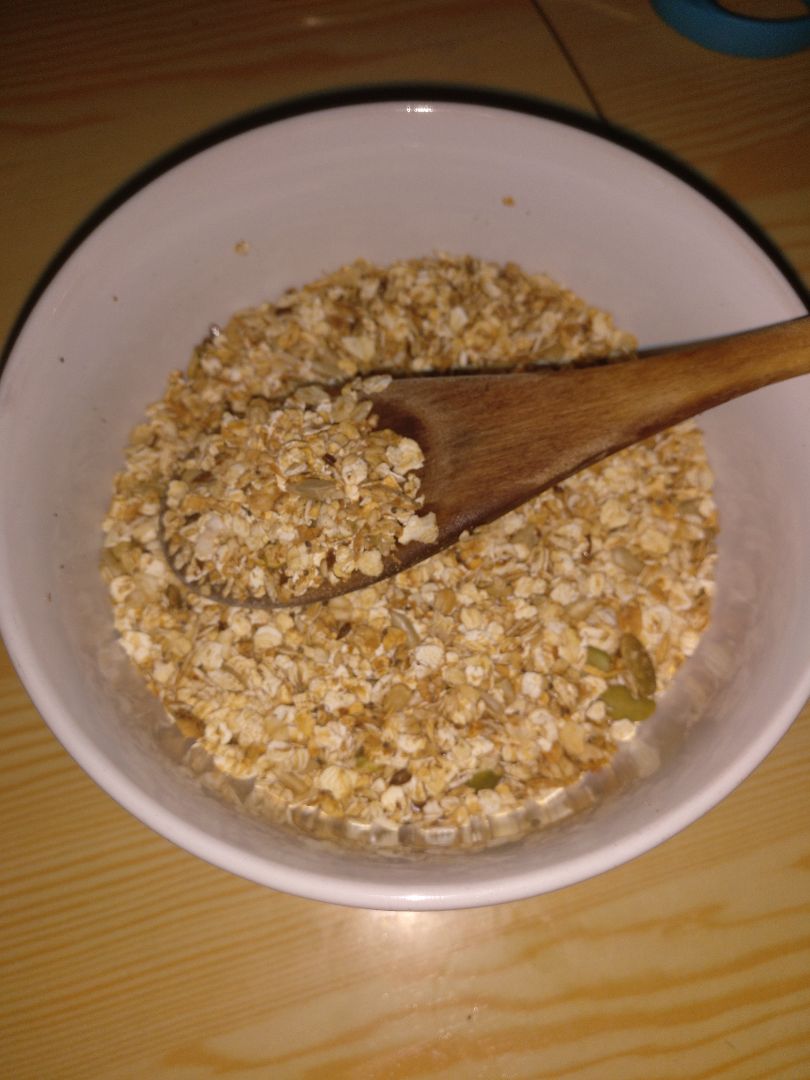 Granola a la sartén Paso 5 Granola a la sartén Paso 5