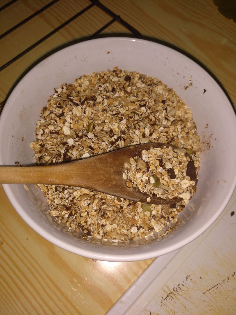 Granola a la sartén Paso 6 Granola a la sartén Paso 6