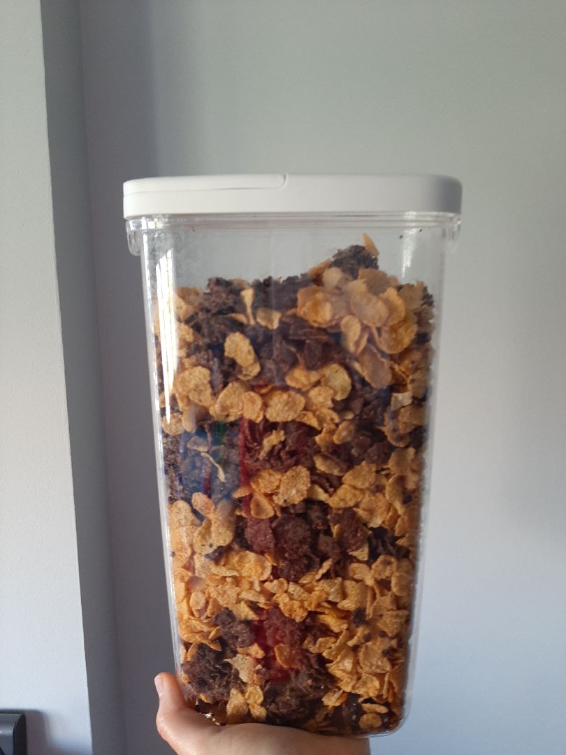 Cereales kellogs bañados en chocolate (la mitad) Cereales kellogs bañados en chocolate (la mitad)