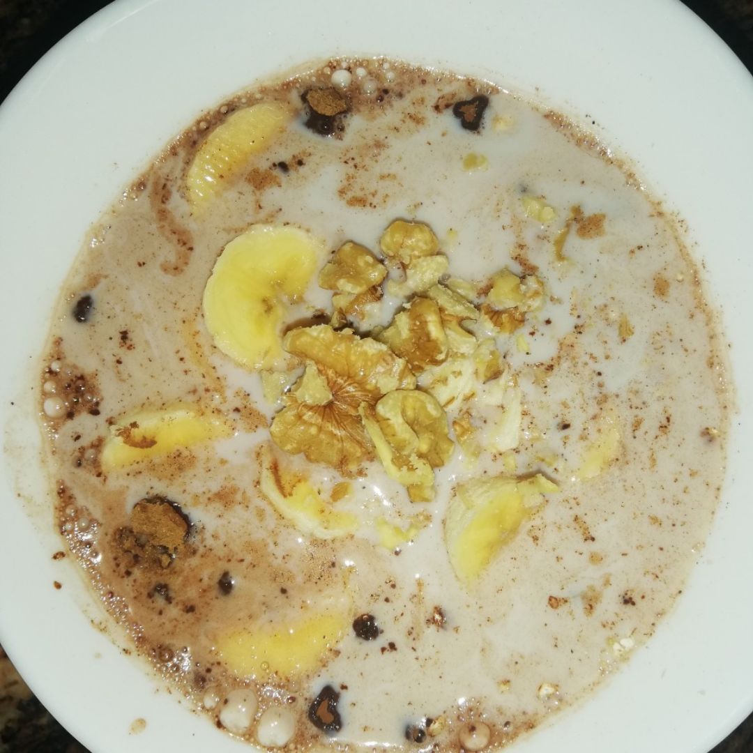 Bol de leche y avena Bol de leche y avena