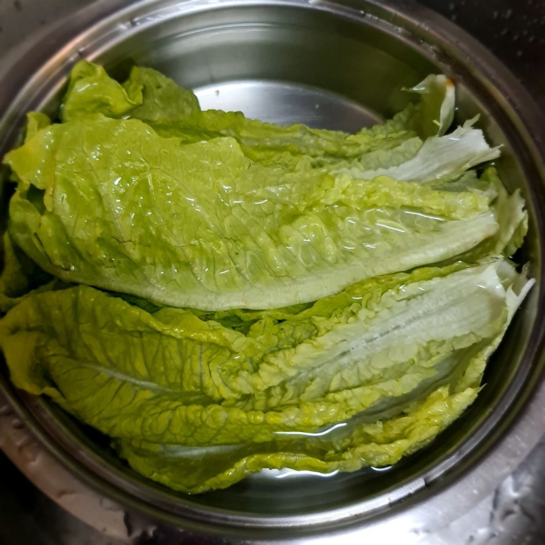 Tortilla de lechuga Paso 0 Tortilla de lechuga Paso 0