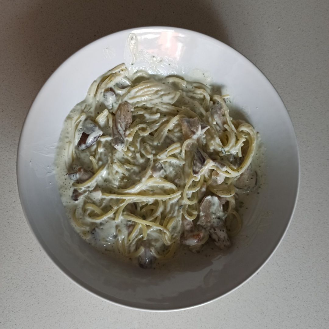 FALSA PASTA CARBONARA FALSA PASTA CARBONARA
