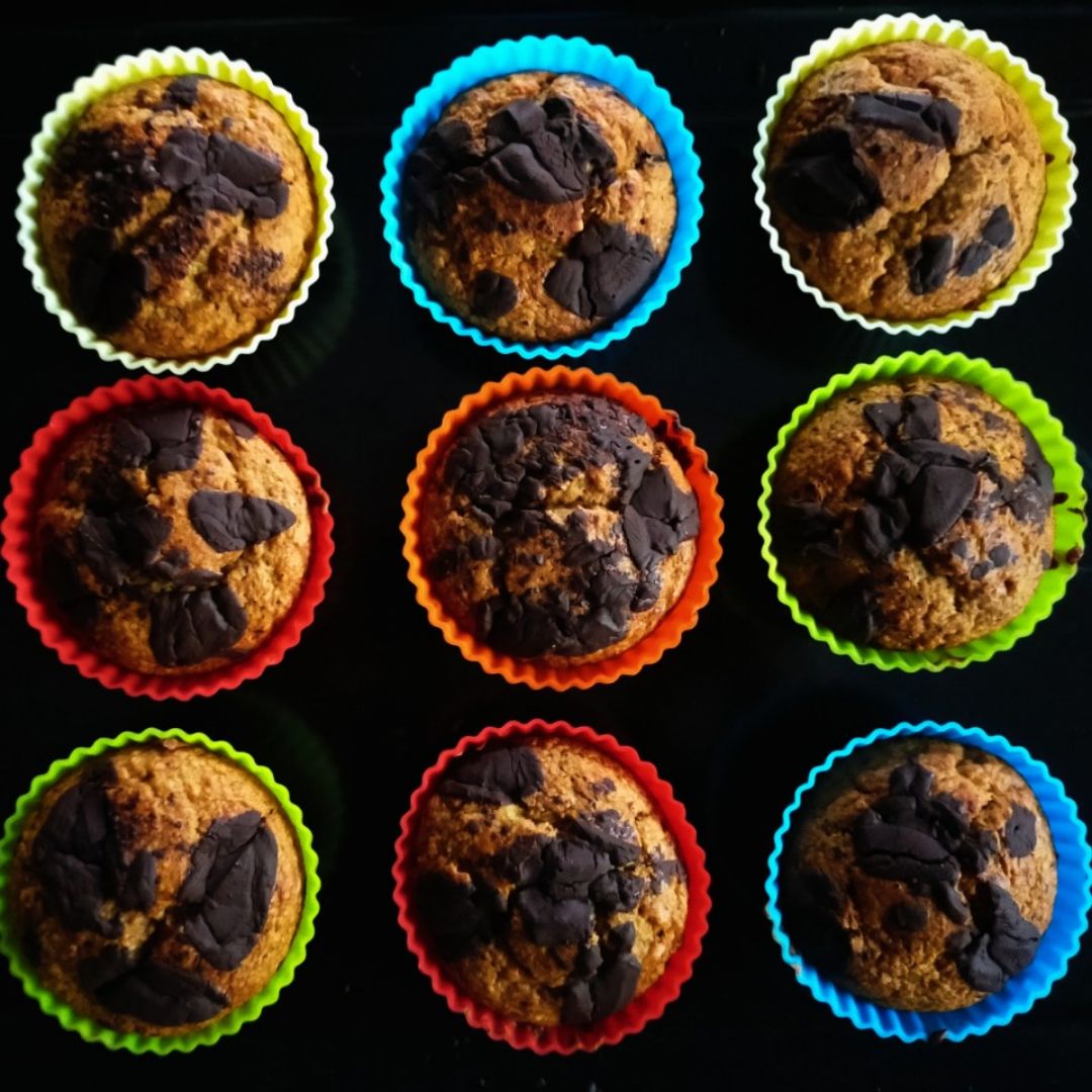Muffins de Crema de Cacahuate 🥜 Muffins de Crema de Cacahuate 🥜