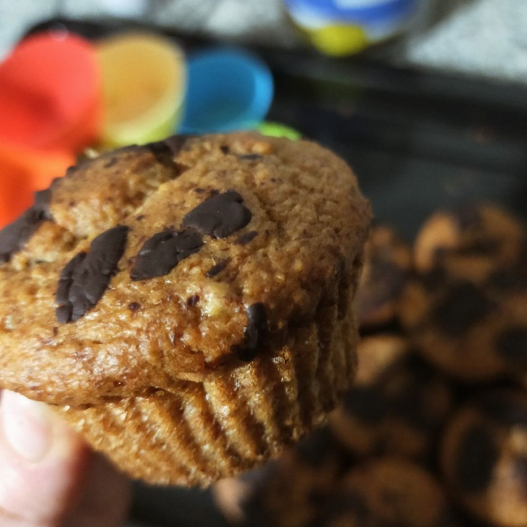 Muffins de Crema de Cacahuate 🥜 Paso 6 Muffins de Crema de Cacahuate 🥜 Paso 6