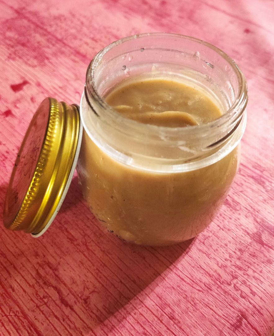 Compota de manzana, canela y crema de cacahuete 🍎🥔 Compota de manzana, canela y crema de cacahuete 🍎🥔