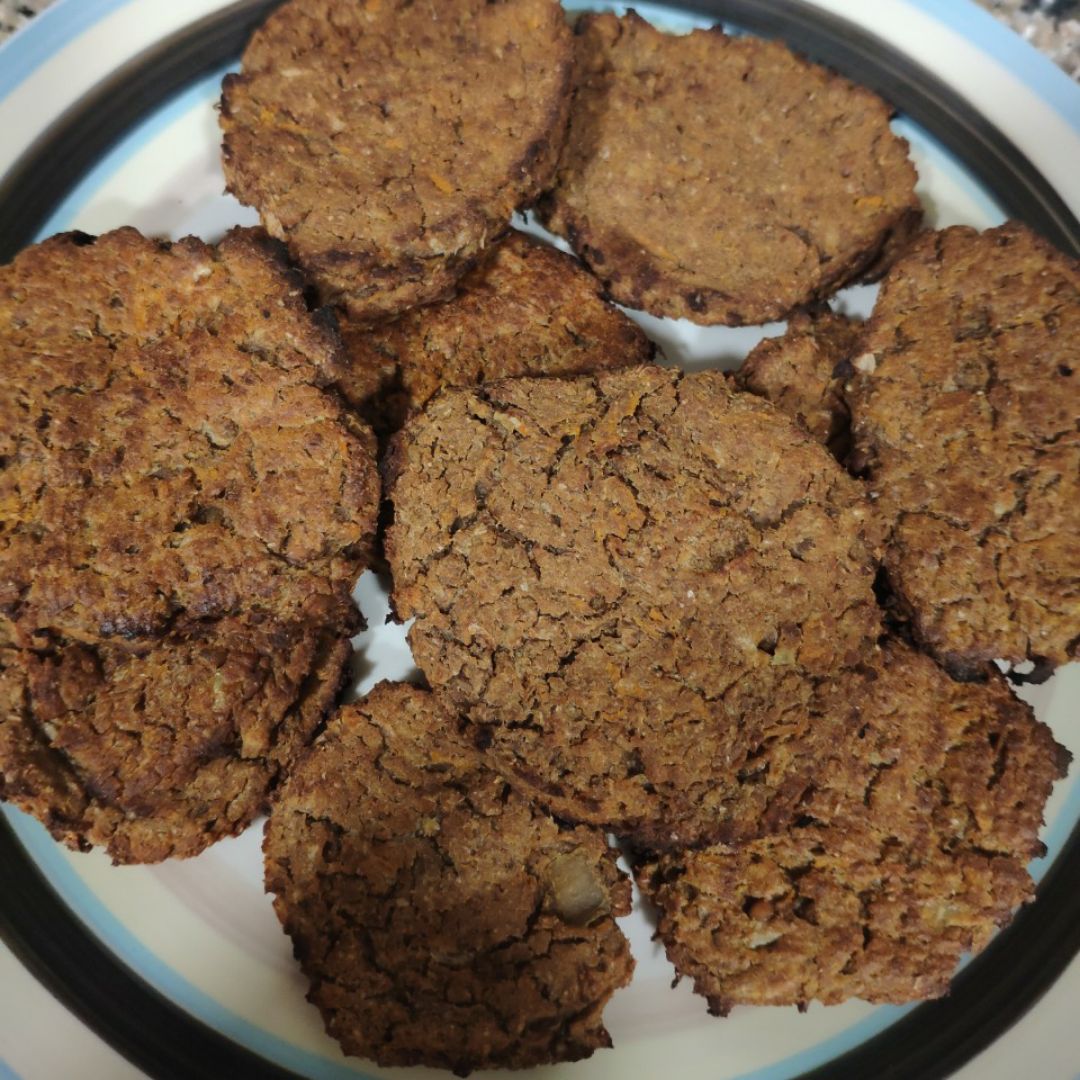 Burguers de lentejas al horno Burguers de lentejas al horno
