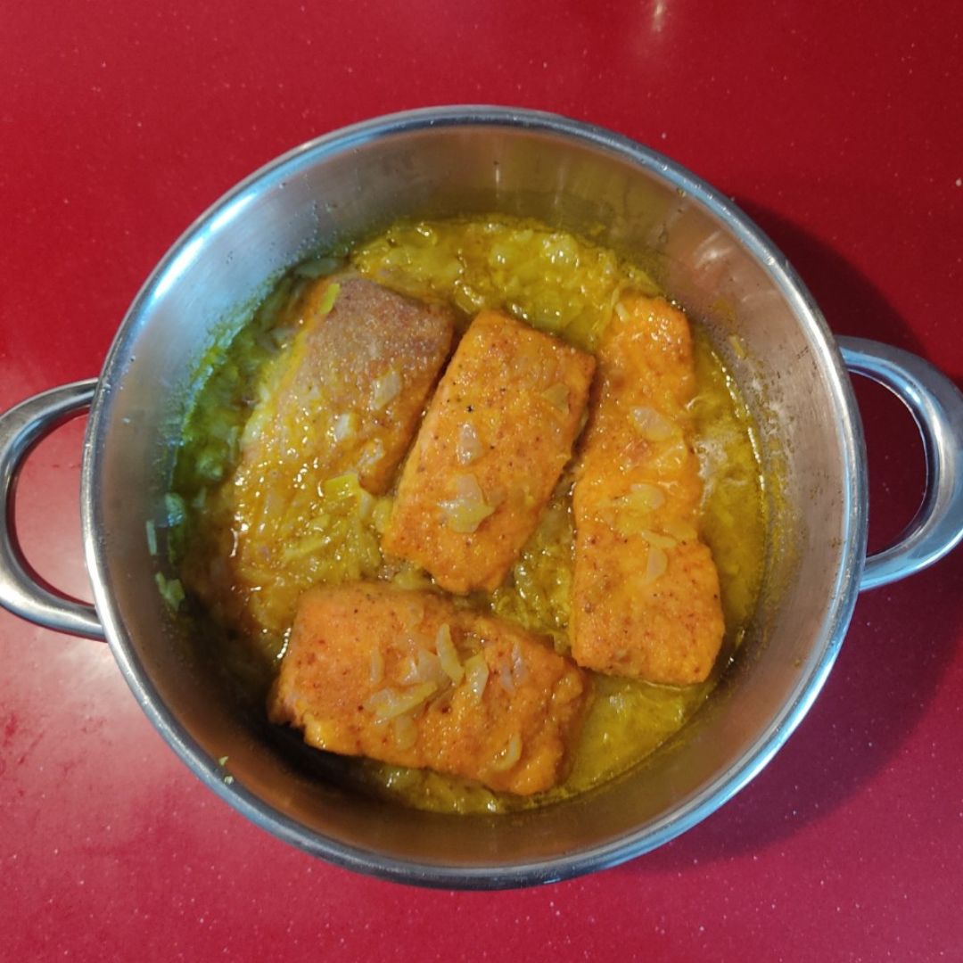 Salmón a la naranja Salmón a la naranja
