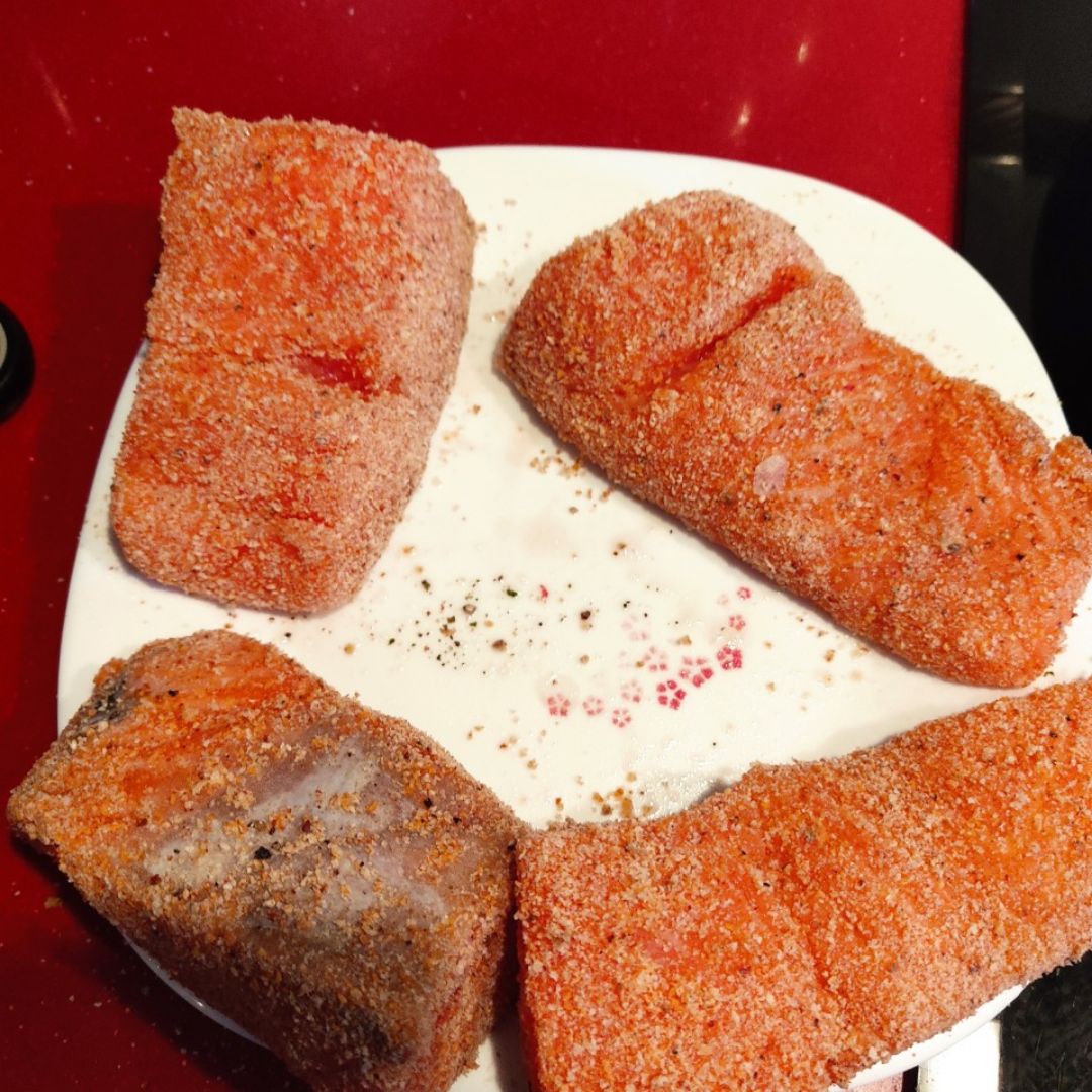 Salmón a la naranja Paso 0 Salmón a la naranja Paso 0