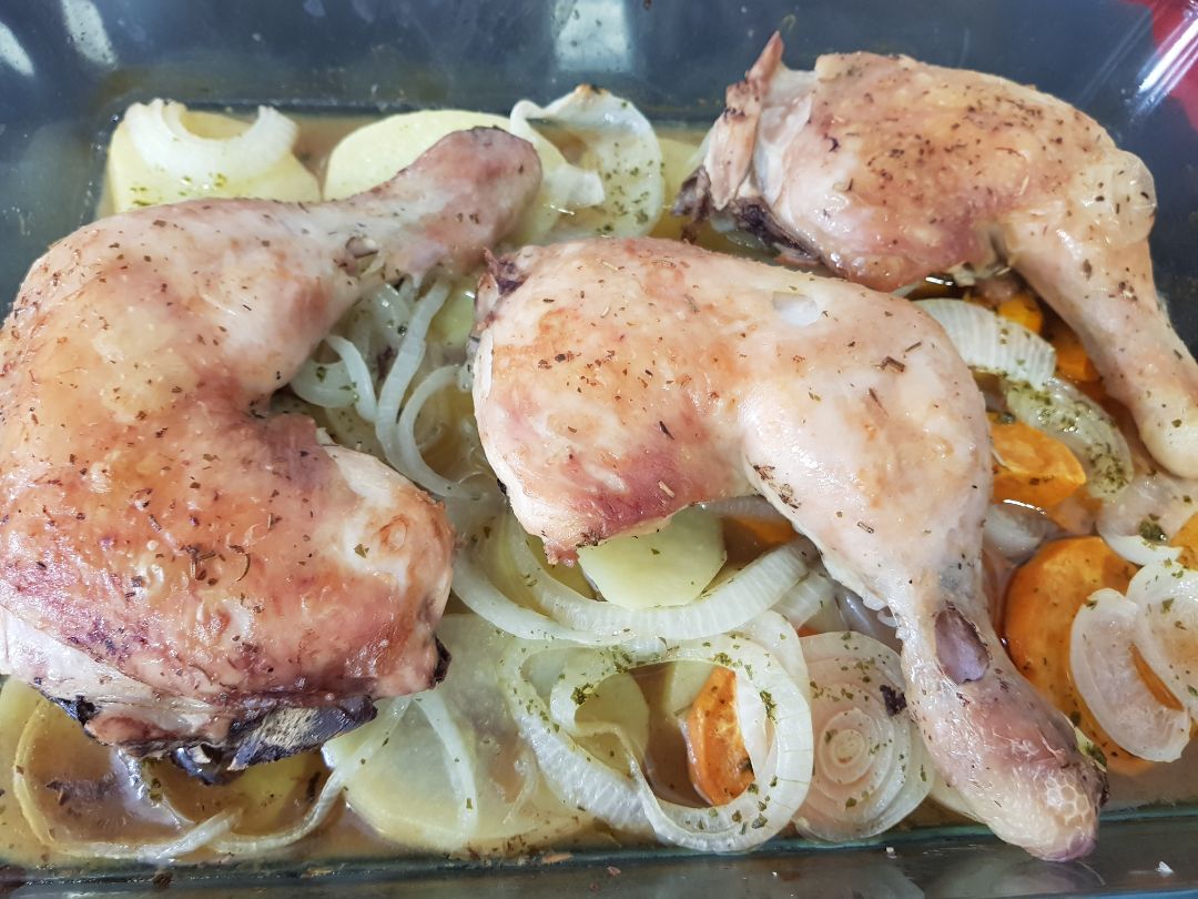 Pollo al horno Pollo al horno