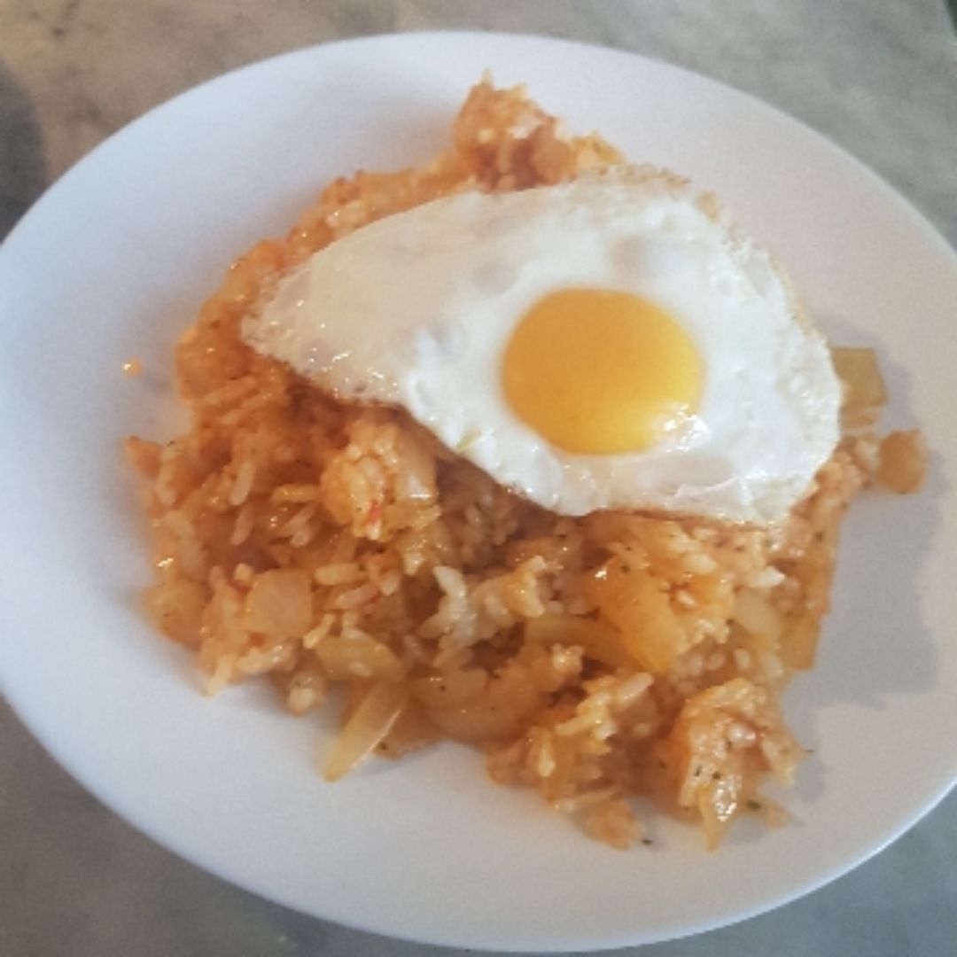 Arroz "a la cubana" Arroz "a la cubana"