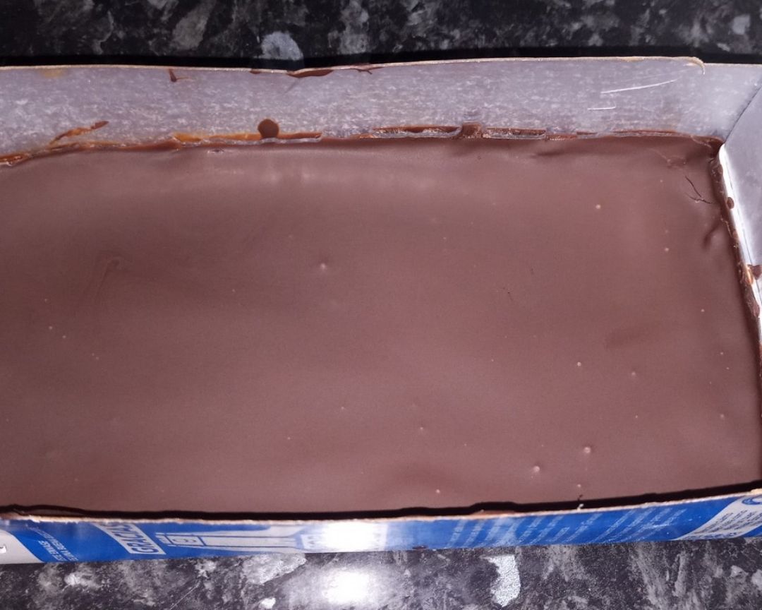 Turrón de crema de avellanas Paso 0 Turrón de crema de avellanas Paso 0